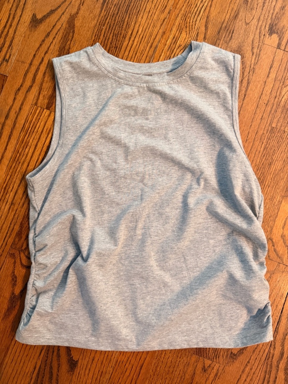 Calvin Klein Light Gray Performance Stretch Tank - Picture 2 of 5